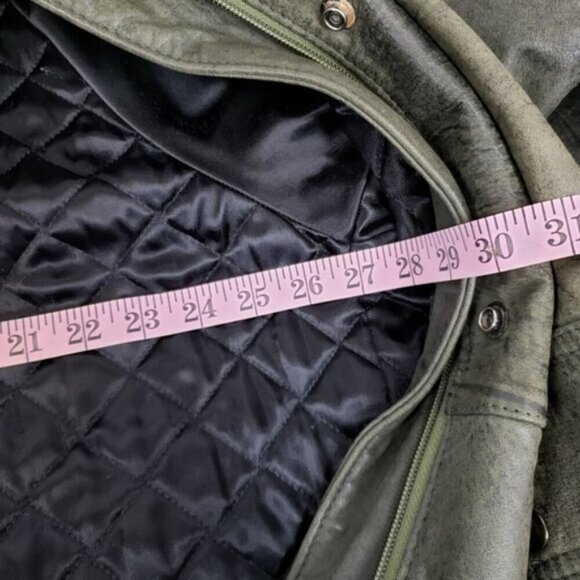 Vintage Leather Coat Hood - Picture 15 of 16